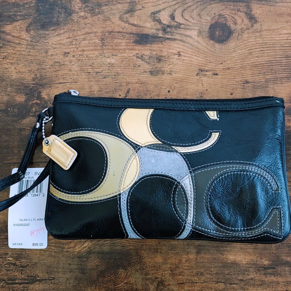 COACH Monogram Wristlet - Picture 6 of 9
